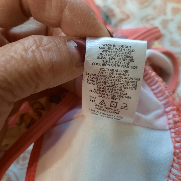 NWT Disney Moana 2 Pink and Yellow Swim Set 18 Mos - Picture 5 of 12